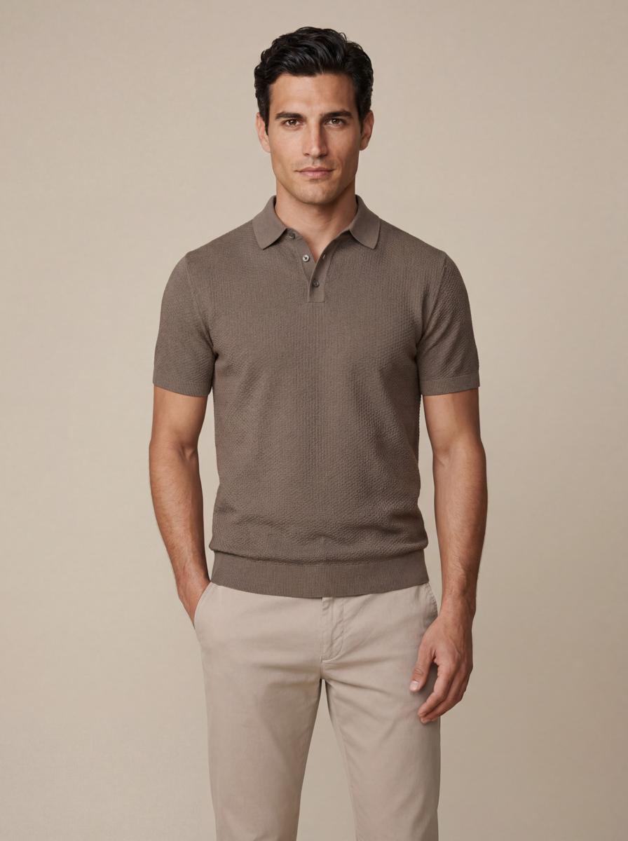 Cavallaro Polo 116261010 Bruin 1