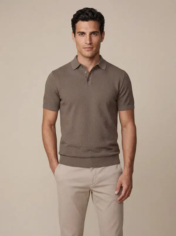 Cavallaro Polo 116261010 Bruin 1