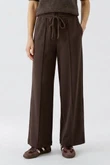 Oui Pantalon 0098665 Beige 1