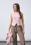 Sisters Point Gilet Gata-Ve2 Roze 1
