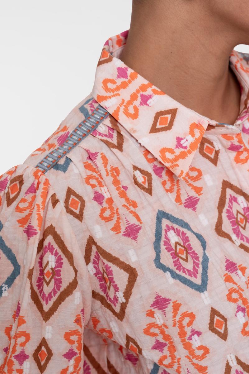 Geisha Blouse 63220-20 Oranje 4