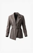 Aimée the Label Blazer Atlas Bruin 1
