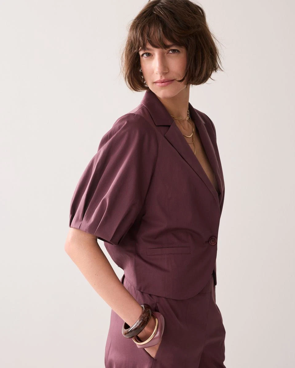 Summum Blazer 1s1307-11816 Paars 4