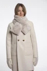 Rino & Pelle Sjaal Stip.7002612 Beige 1