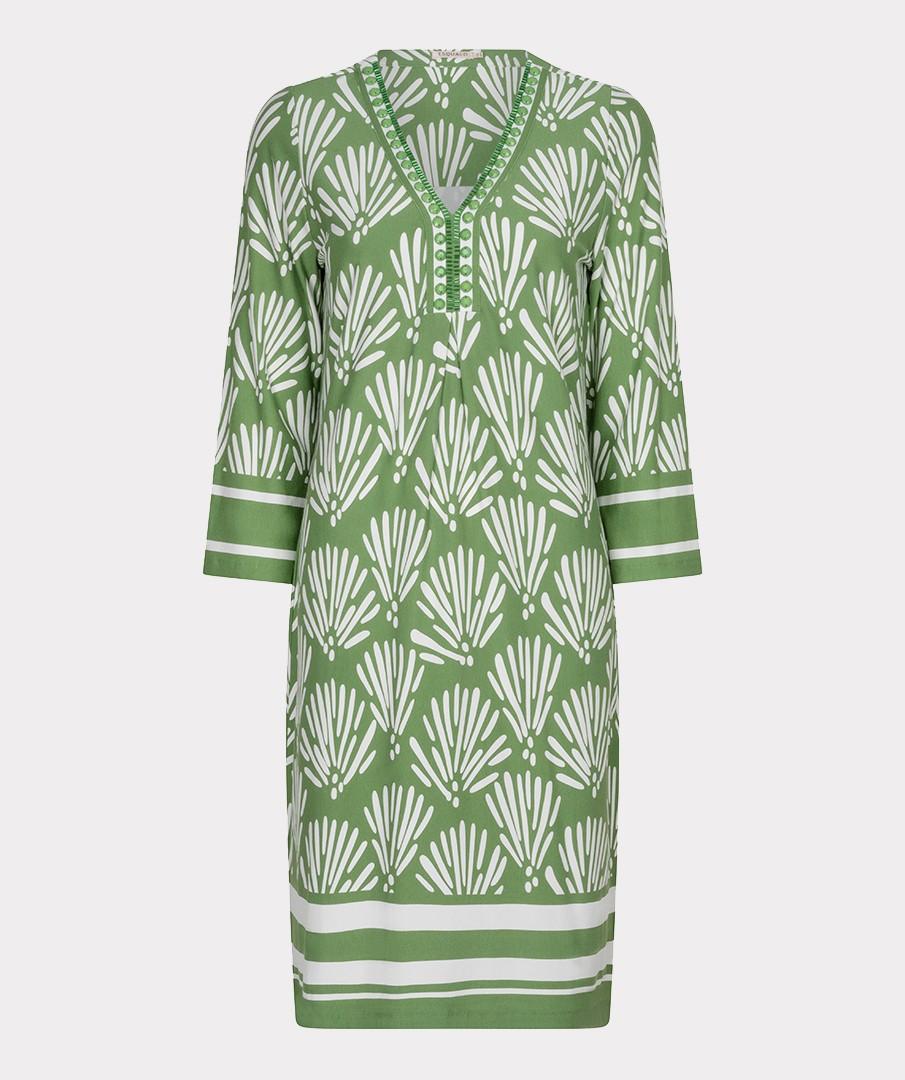EsQualo Jurk HS26.30227 Groen 1