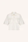 By-Bar Blouse Philipe Twill Top Off-White 2
