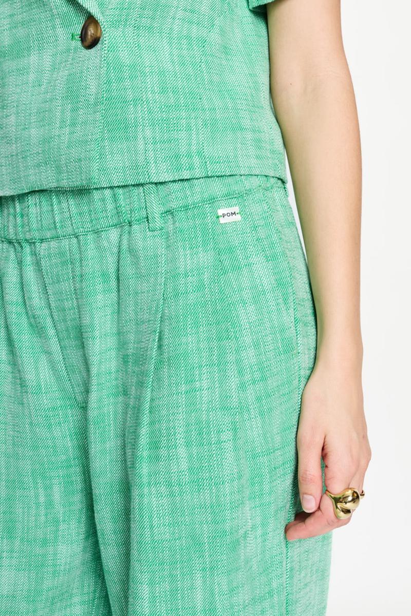 POM Amsterdam Pantalon SP9560 Groen 4