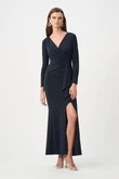 Joseph Ribkoff Jurk 263735 Blauw 1