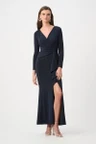Joseph Ribkoff Jurk 263735 Blauw 1