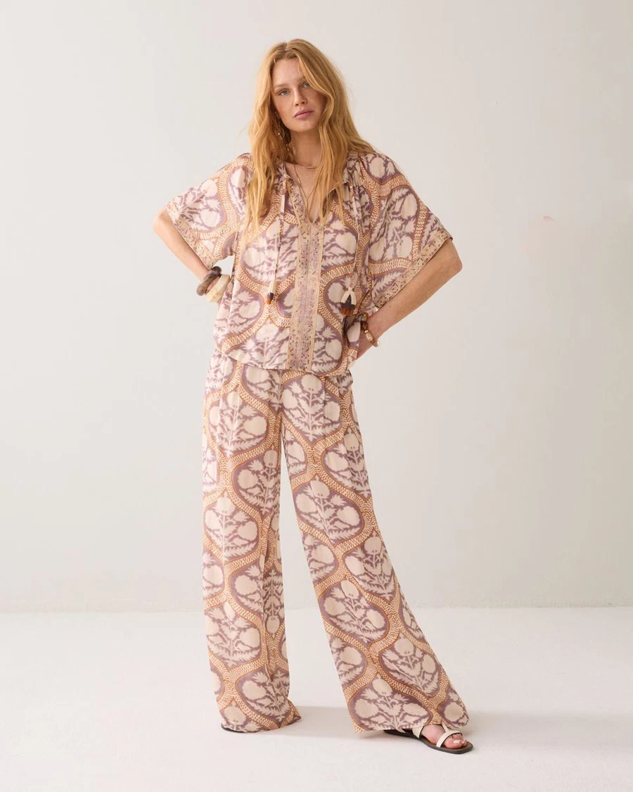 Summum Blouse 2s3284-12121 Oranje 4