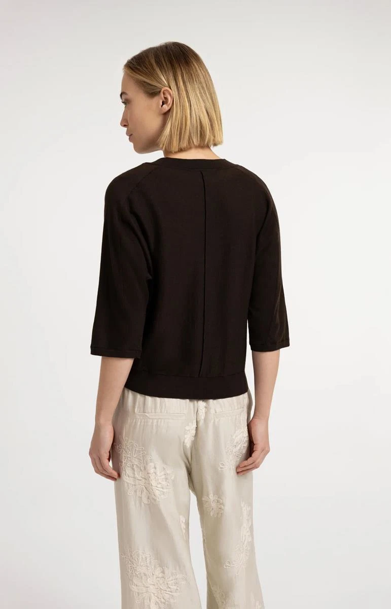 YAYA Trui 01-000609-607 Bruin 3
