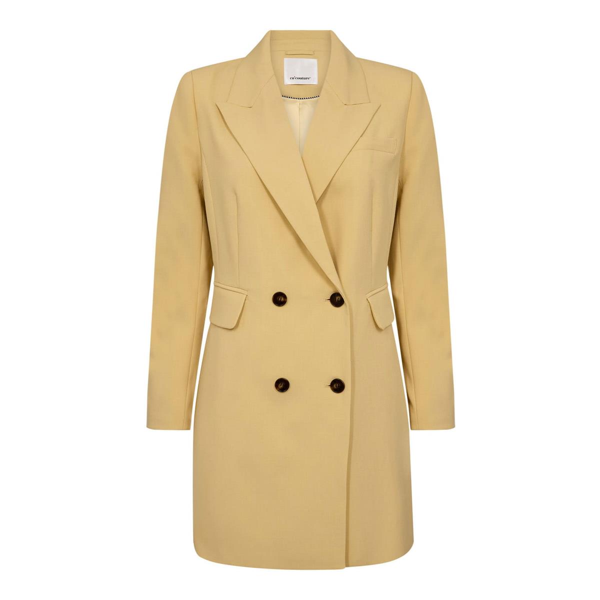 Co'Couture Jurk Nilan Geel  1