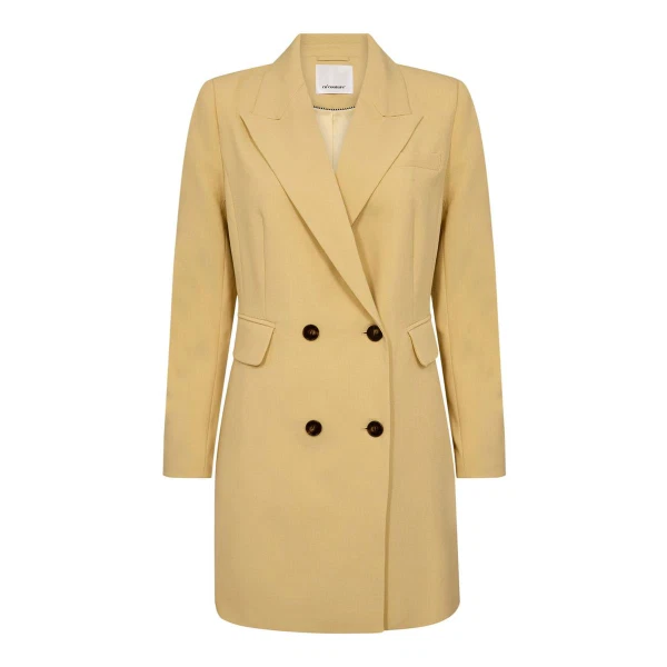 Co'Couture Jurk Nilan Geel  1
