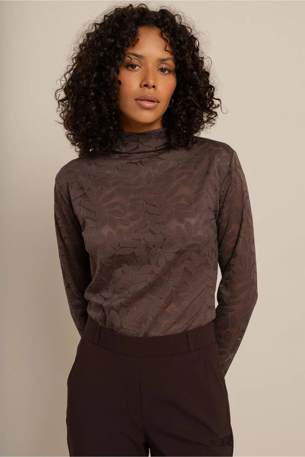 Studio Anneloes Longsleeve Reagan Lace Bruin 1