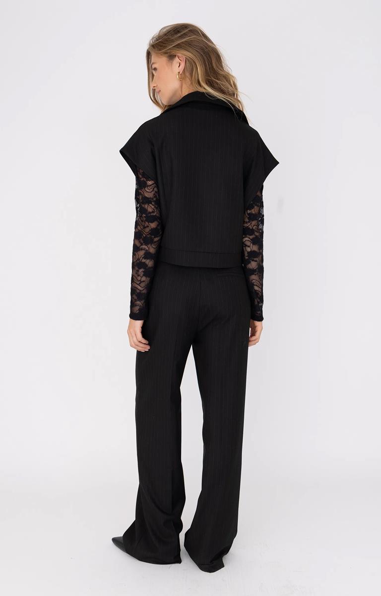 Anna Pantalon 19a02-03296A Zwart 3