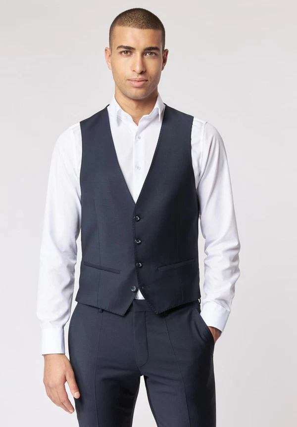 Roy Robson Gilet S05050381704100 Blauw 1