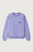 American Vintage Sweater Plizzy Paars 1