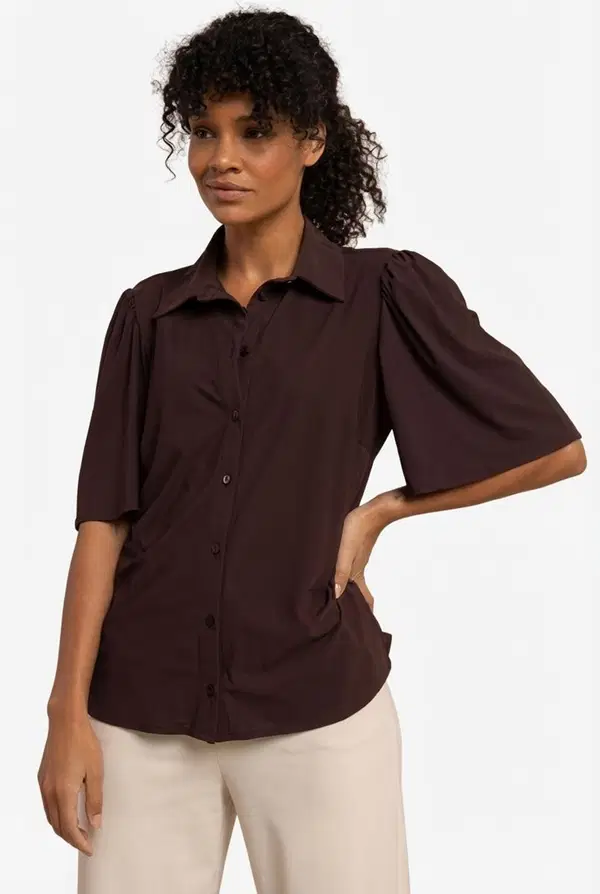 Studio Anneloes Blouse Poppy butterfly Bruin 1