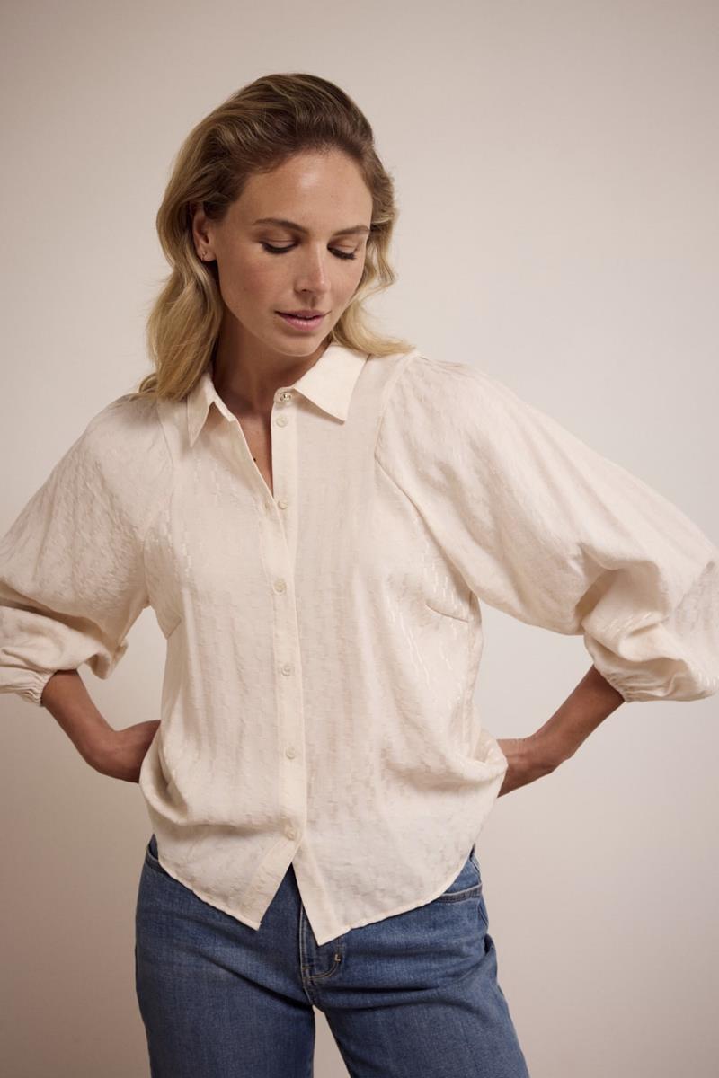 Tramontana Blouse C19-17-301 Off-White 1