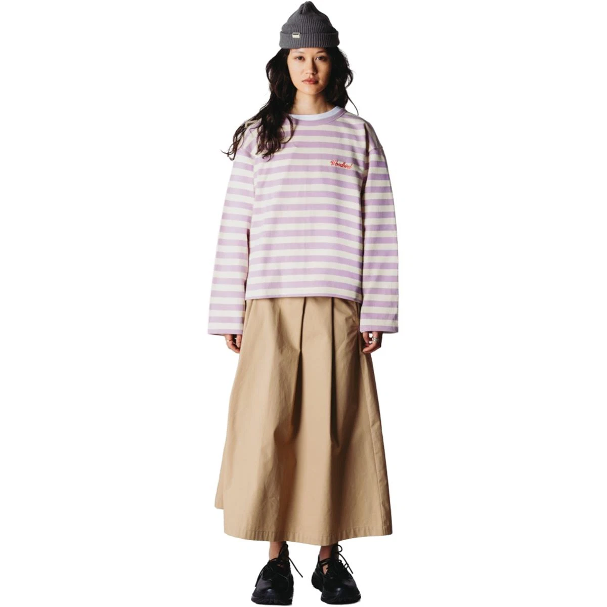WOODBIRD Longsleeve Joul Roze 1