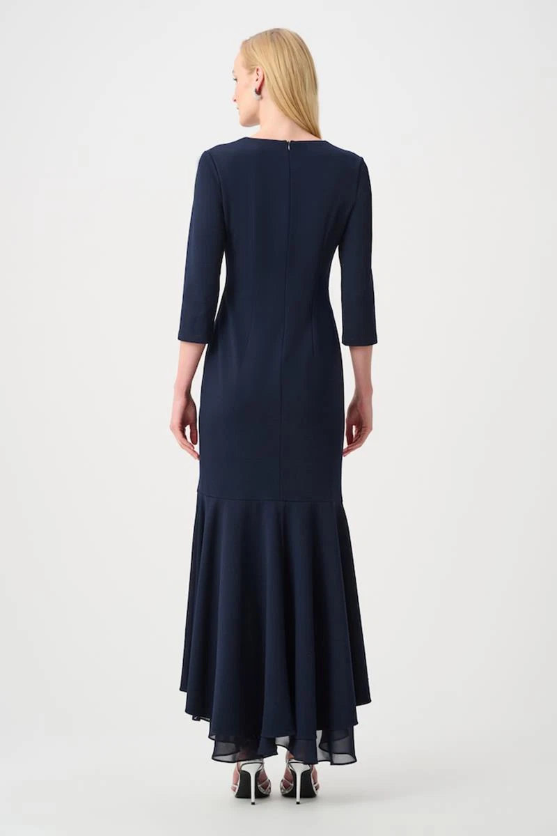 Joseph Ribkoff Jurk 263741 Blauw 3