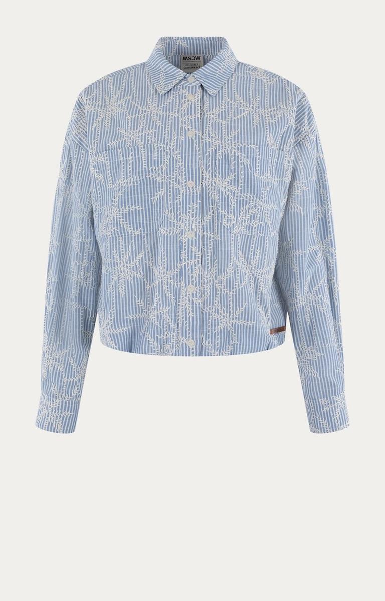Moscow Blouse Femila Blauw 2