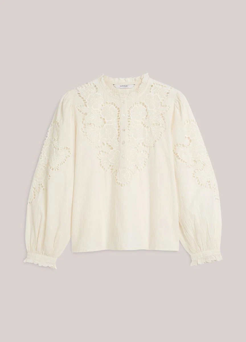 Summum Blouse 2s3448-12420 Off-White 2