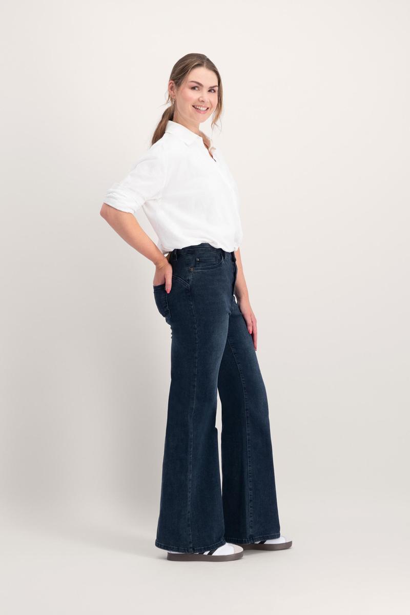 Florèz Jeans Ana Flared Blauw 2
