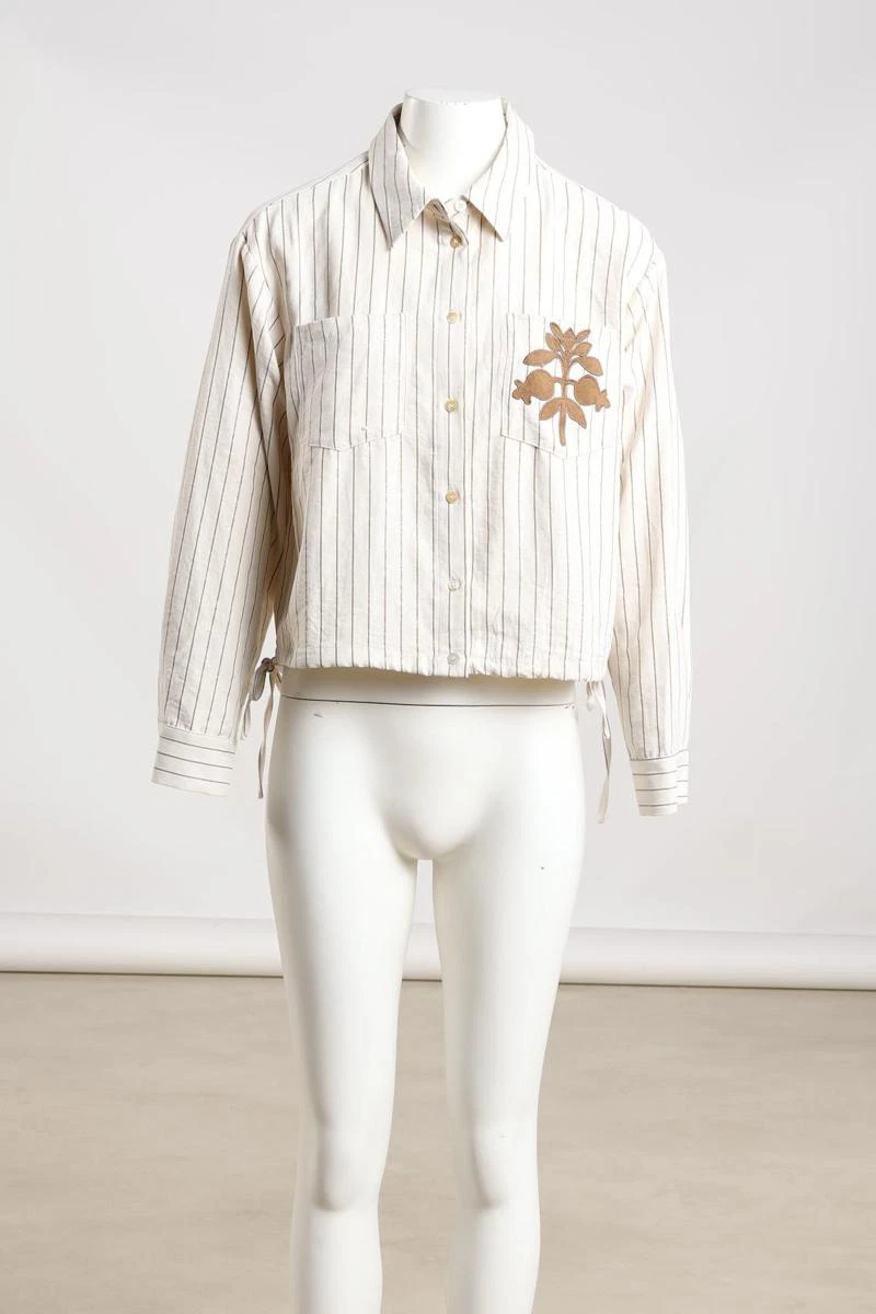 NUKUS Blouse NKF02117 Beige 1