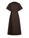 Neo Noir Jurk Illana Bruin 4
