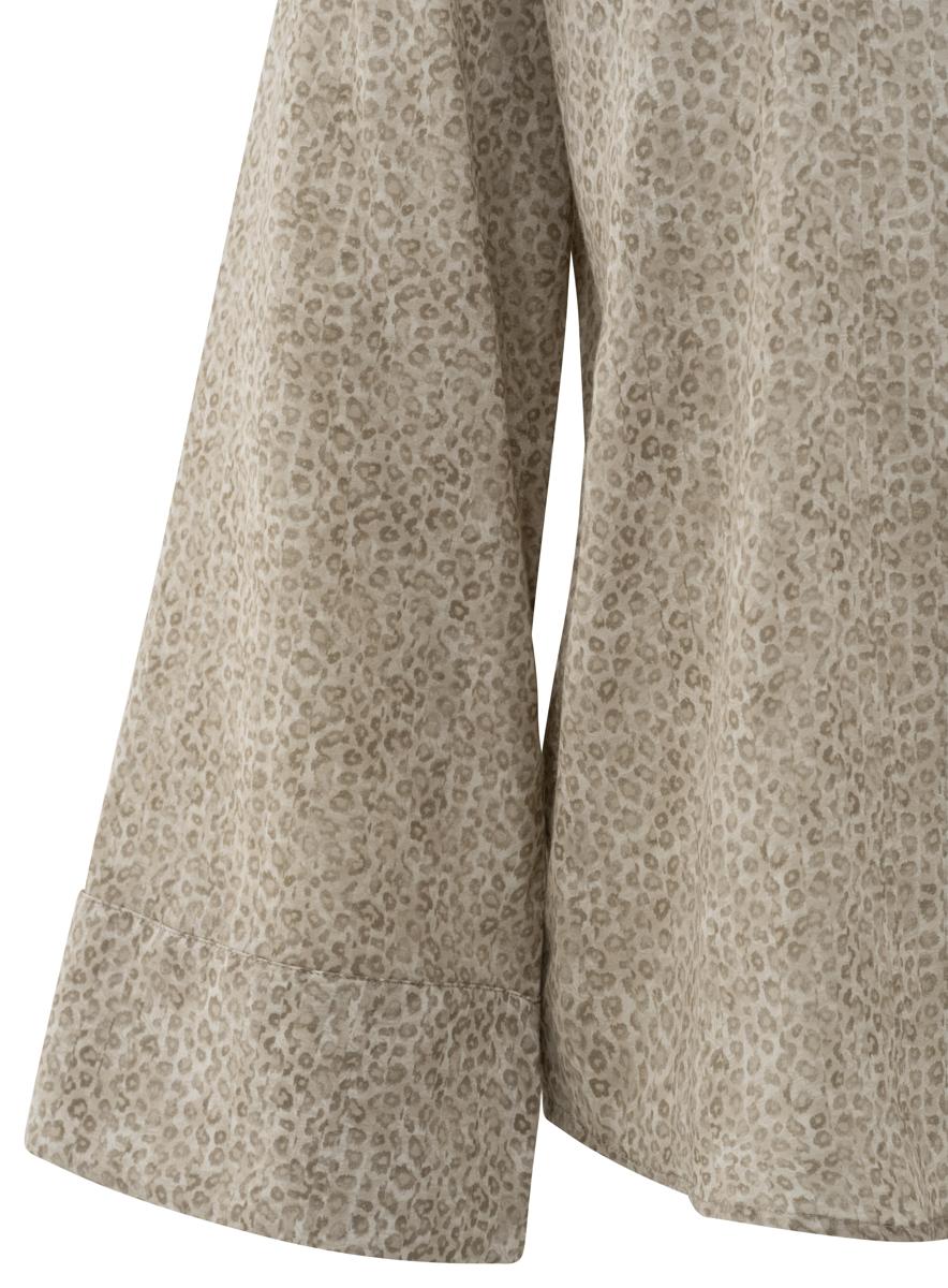 YAYA Blouse 01-201166-507 Taupe 6