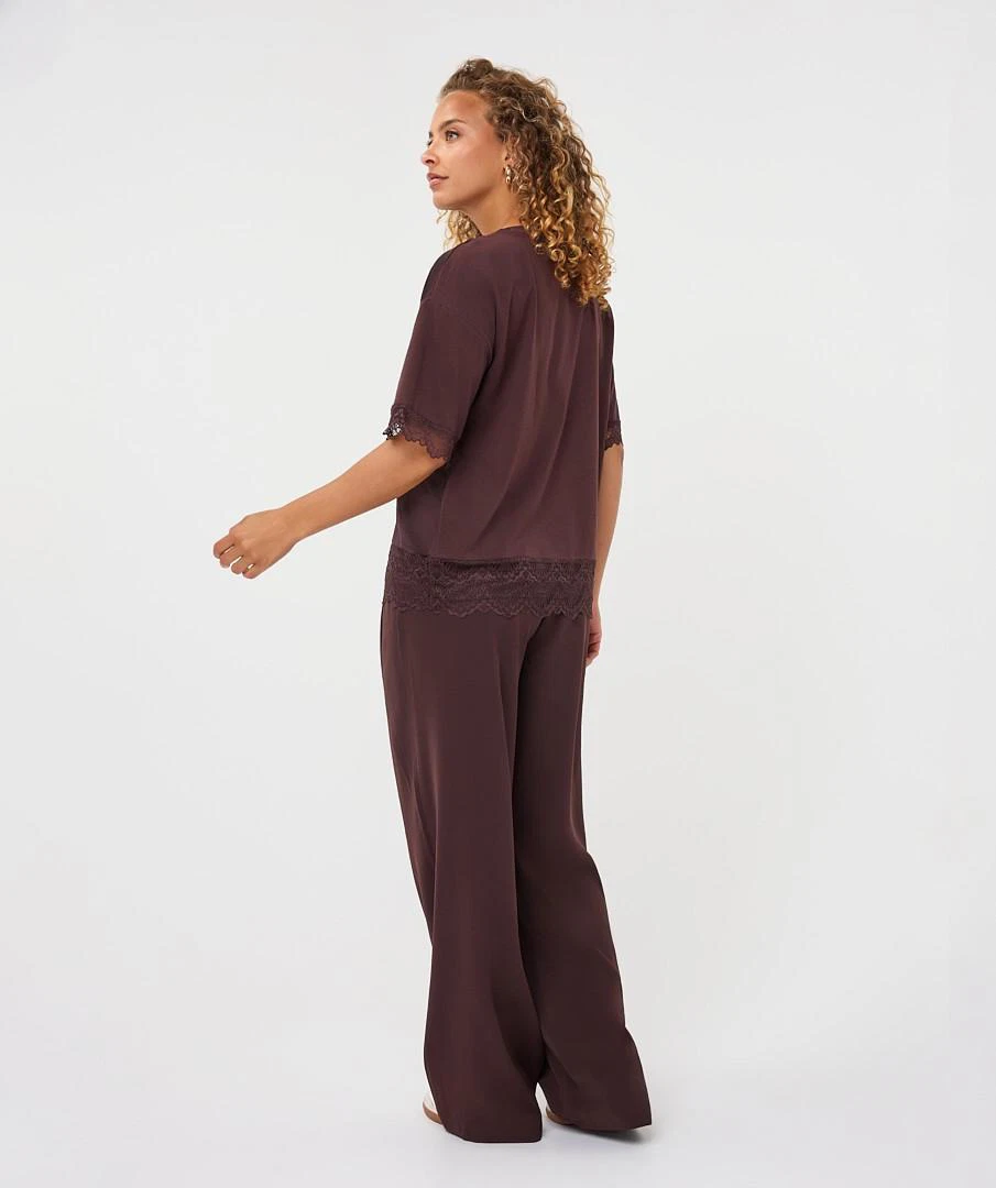 EsQualo T-Shirt F26.05516 Bruin 4