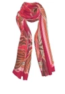 Bianca Sjaal Silba Rood 2
