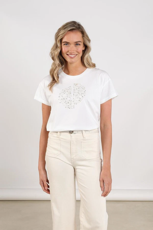 NUKUS T-Shirt Riuka Off-White 1