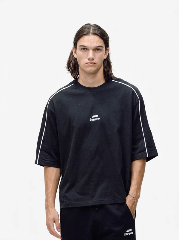 Bareen T-Shirt Logo Zwart 1