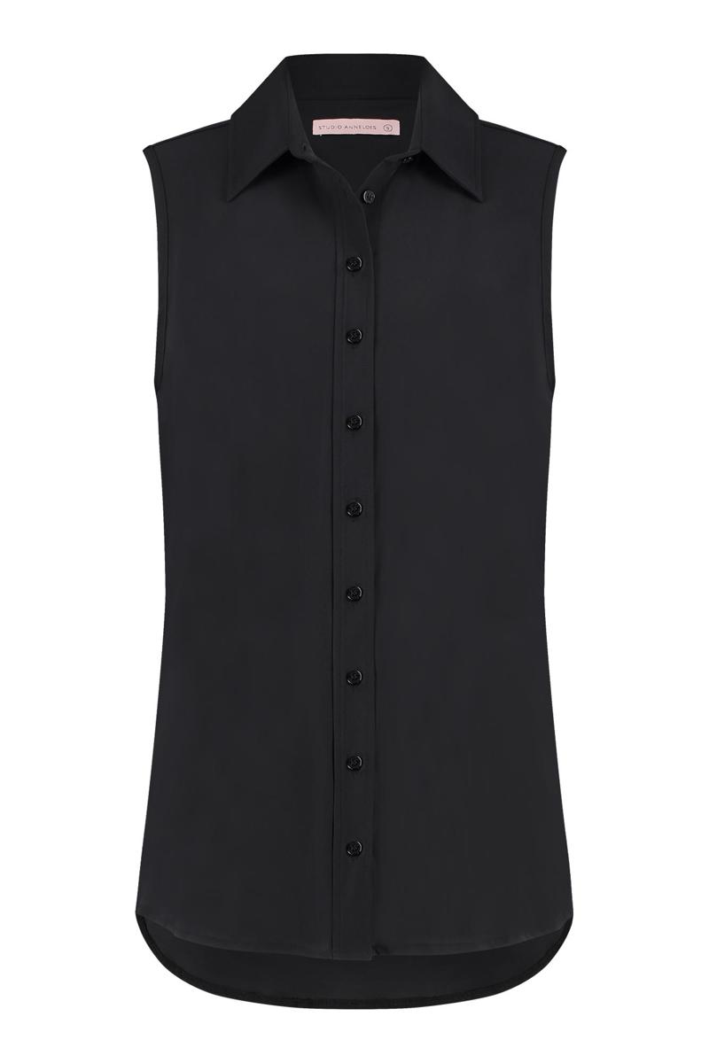 Studio Anneloes Studio Anneloes Top Bobby sls blouse Zwart 2