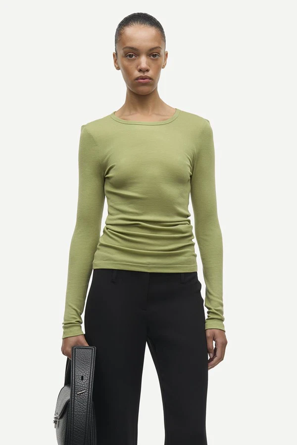 Samsøe Samsøe Longsleeve Sadou Groen 1