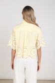 NUKUS Blouse Beau Geel 3