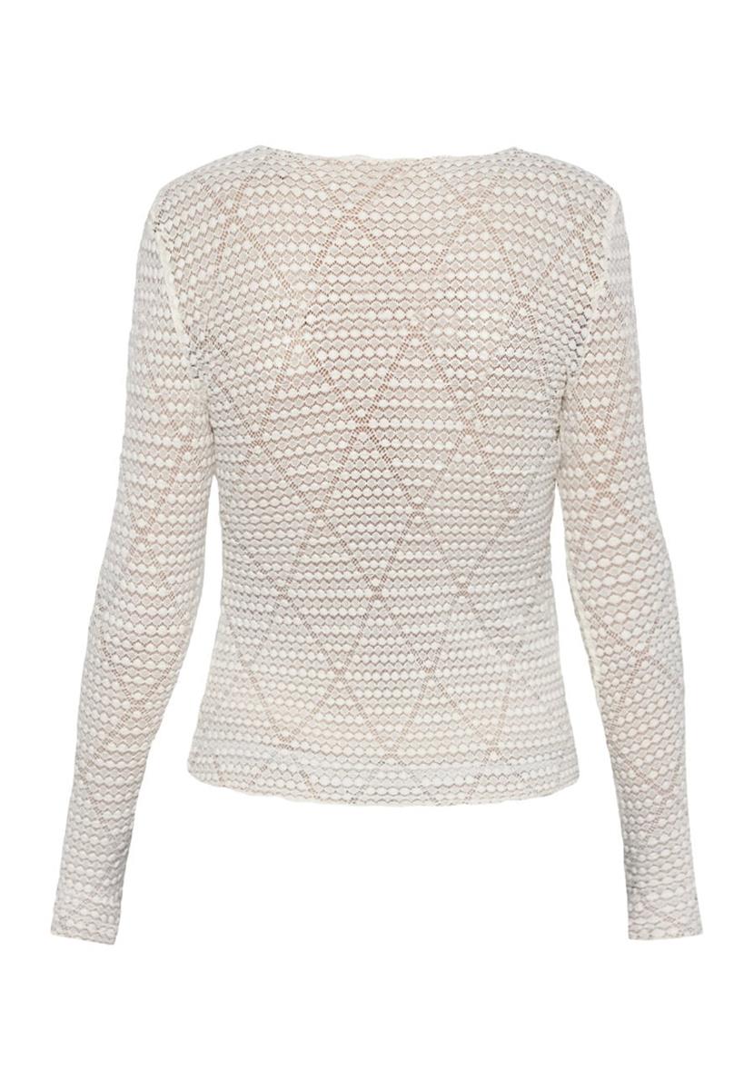 Sisters Point Top Velka-ls Off-White 4