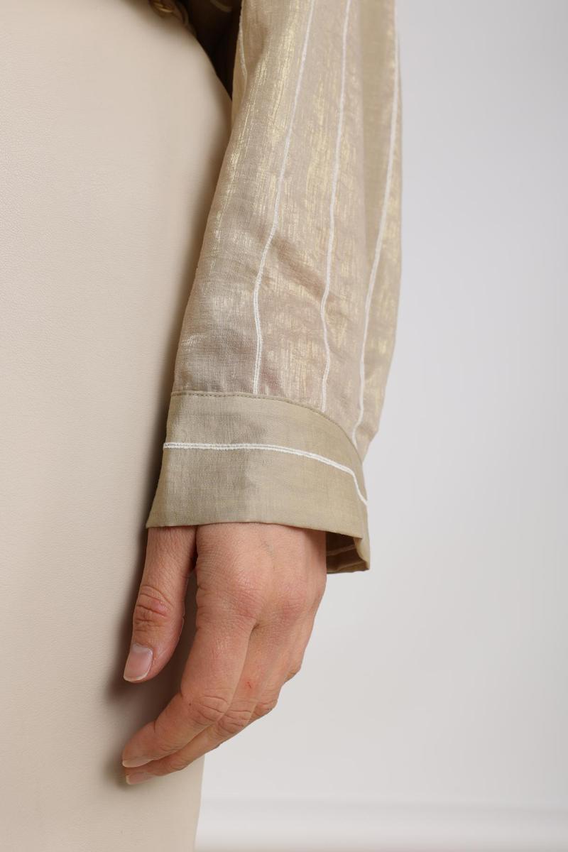 NUKUS Blouse NKF02011 Beige 4