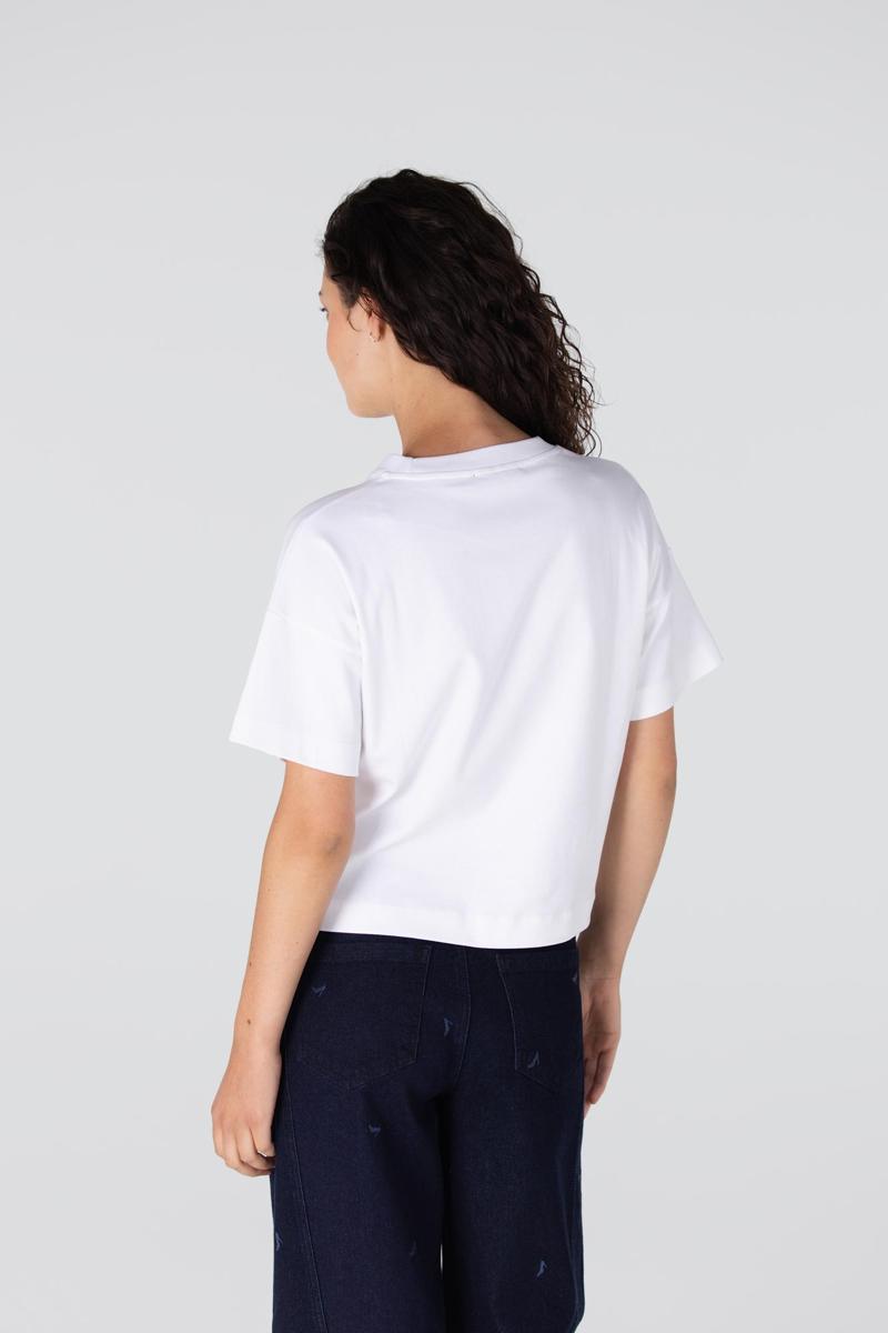 Jansen Amsterdam T-Shirt LARA W25 Wit 2