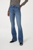 Fabienne Chapot Jeans Eva Flare Blauw 5