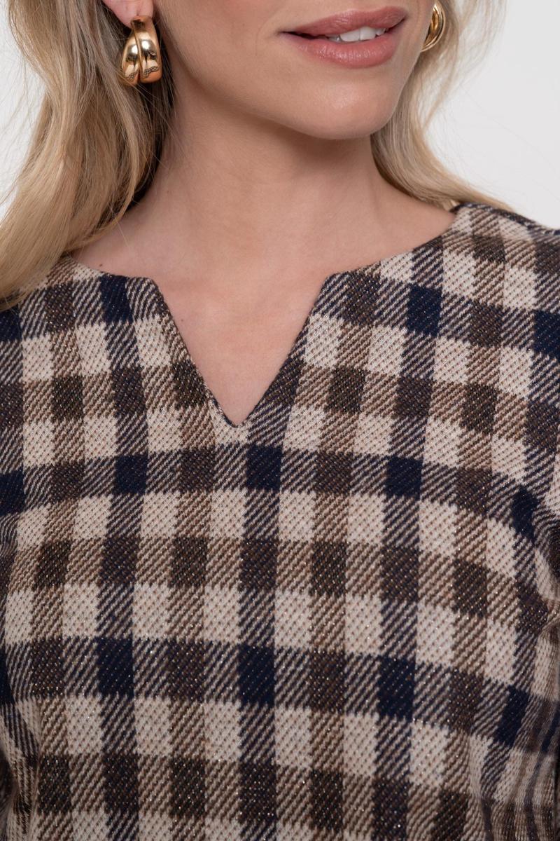 Geisha Blouse 53962-20 Bruin 4