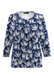 Frank Walder Blouse NOS726423 Blauw 1