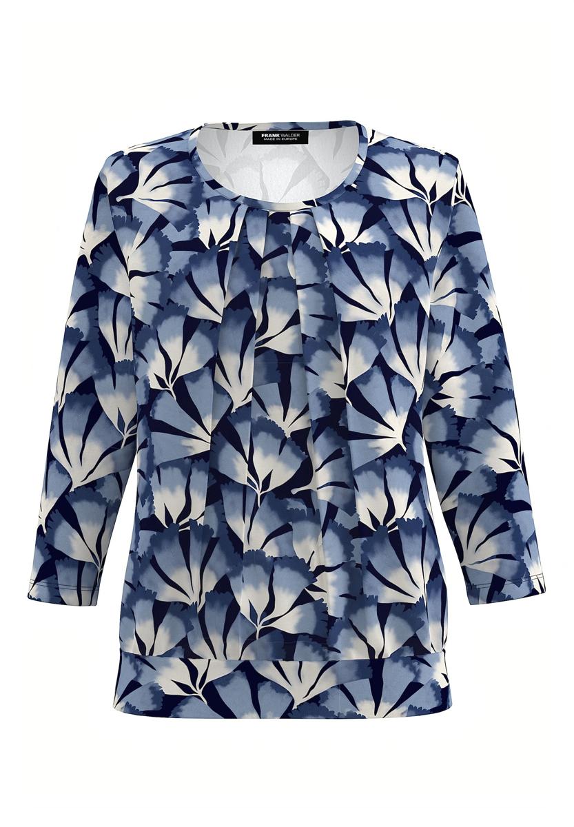 Frank Walder Blouse NOS726423 Blauw 1