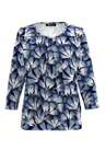 Frank Walder Blouse NOS726423 Blauw 1