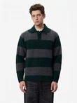 Les Deux Polo Striped Groen 1