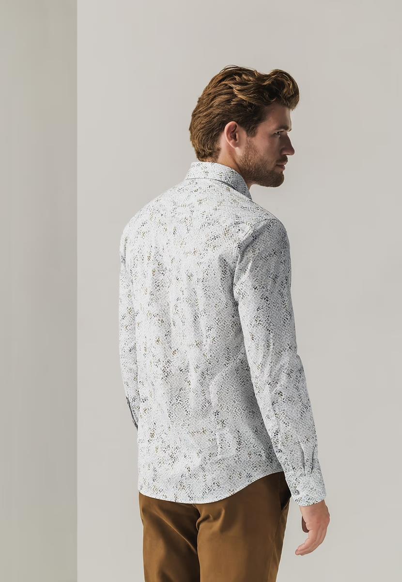 State of Art Overhemd 214-25243 Grijs 3