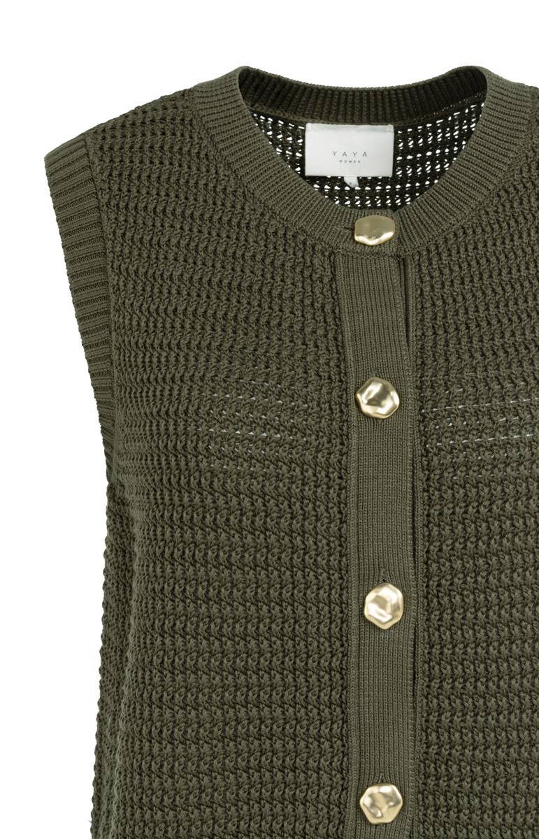 YAYA Vest 01-010153-604 Groen 3