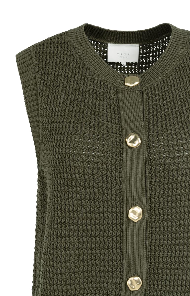 YAYA Vest 01-010153-604 Groen 3